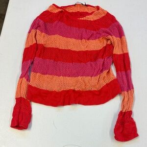 525 America Bold Orange Textured Knit